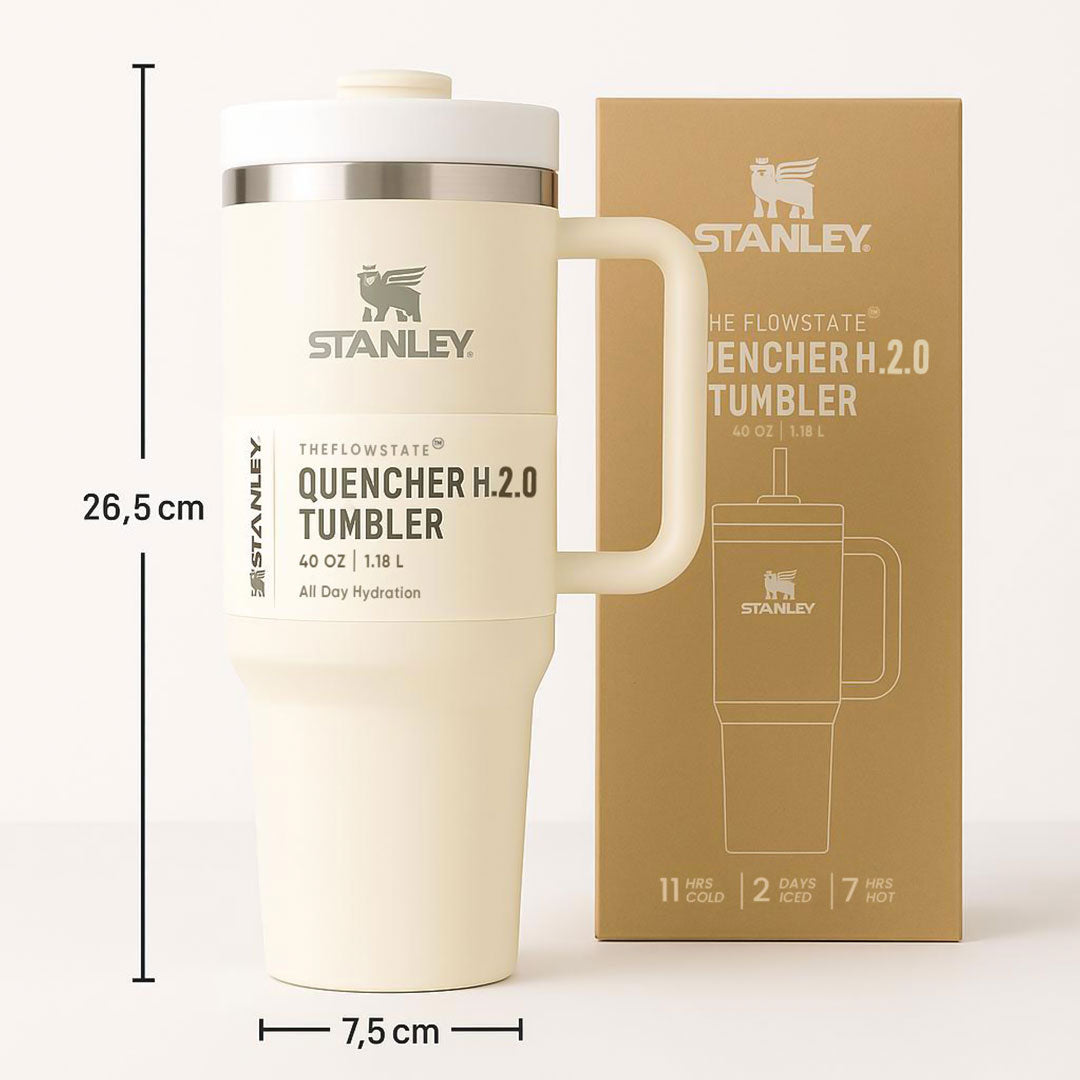 Stanley Cream Tumbler (1.18L/40 oz)