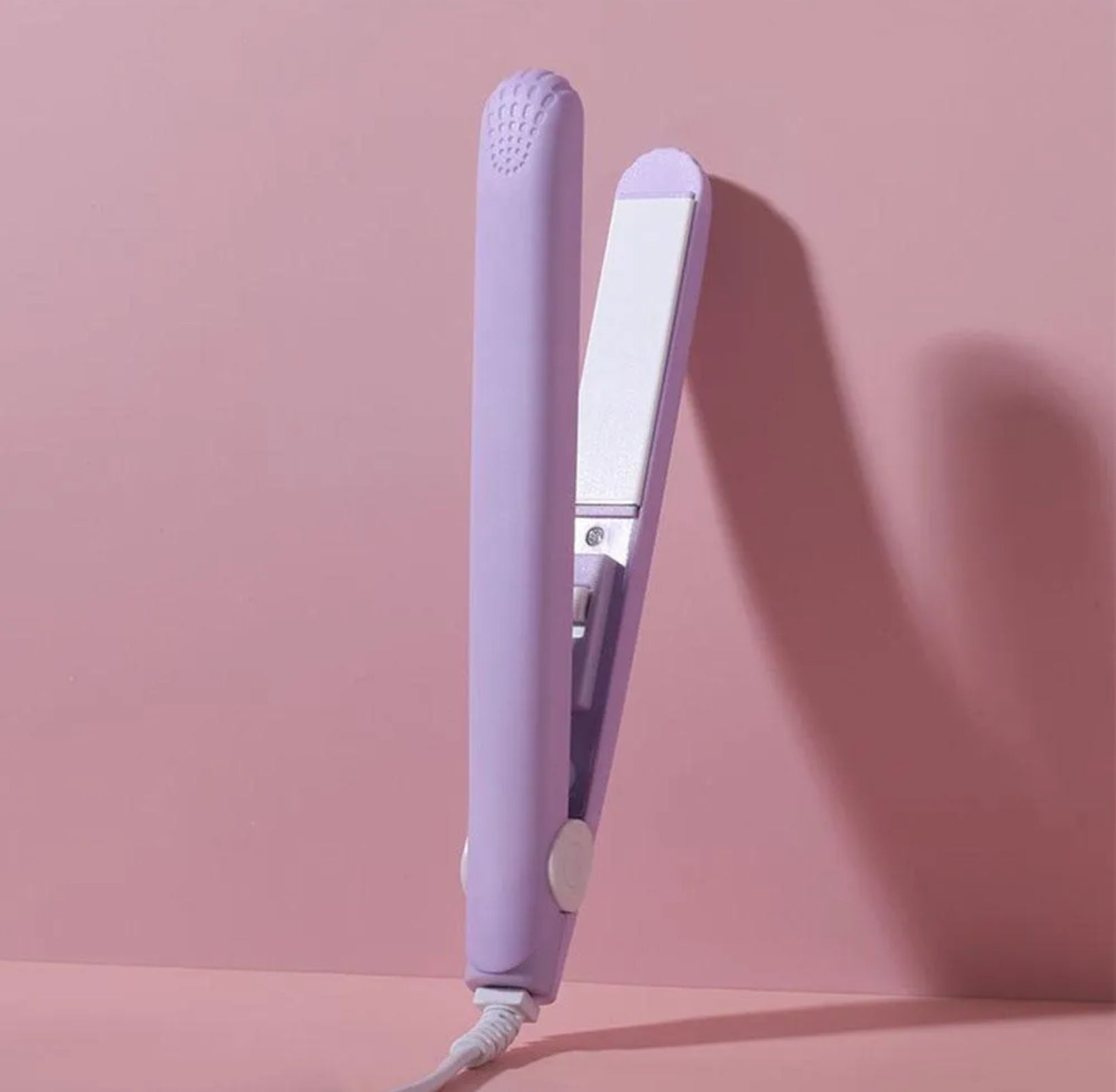 Lavender mini hair straightener