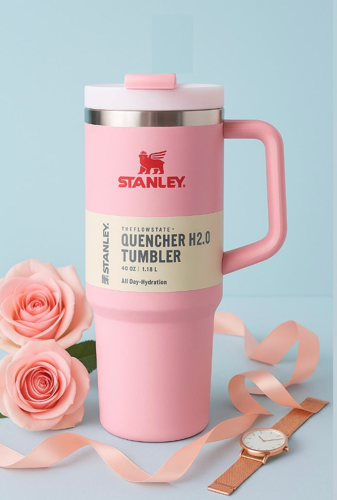 Stanley Light Pink Tumbler (1.18L/40 oz)