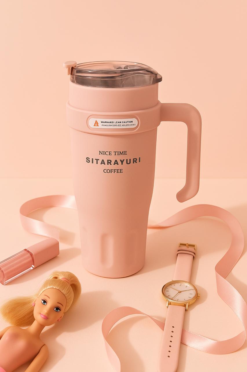SITARAYURI Pink Tumbler (1200ml/40 oz)