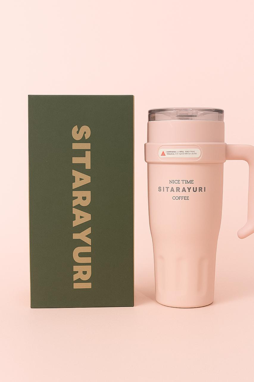 SITARAYURI Pink Tumbler (1200ml/40 oz)